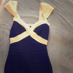 Herve Leger bandage dress